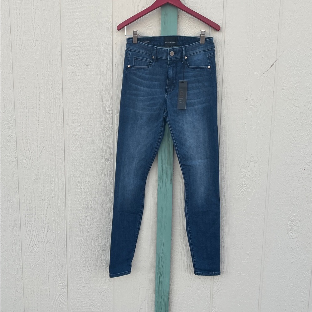WHBM Jeanie Denim Legging High Rise  xs